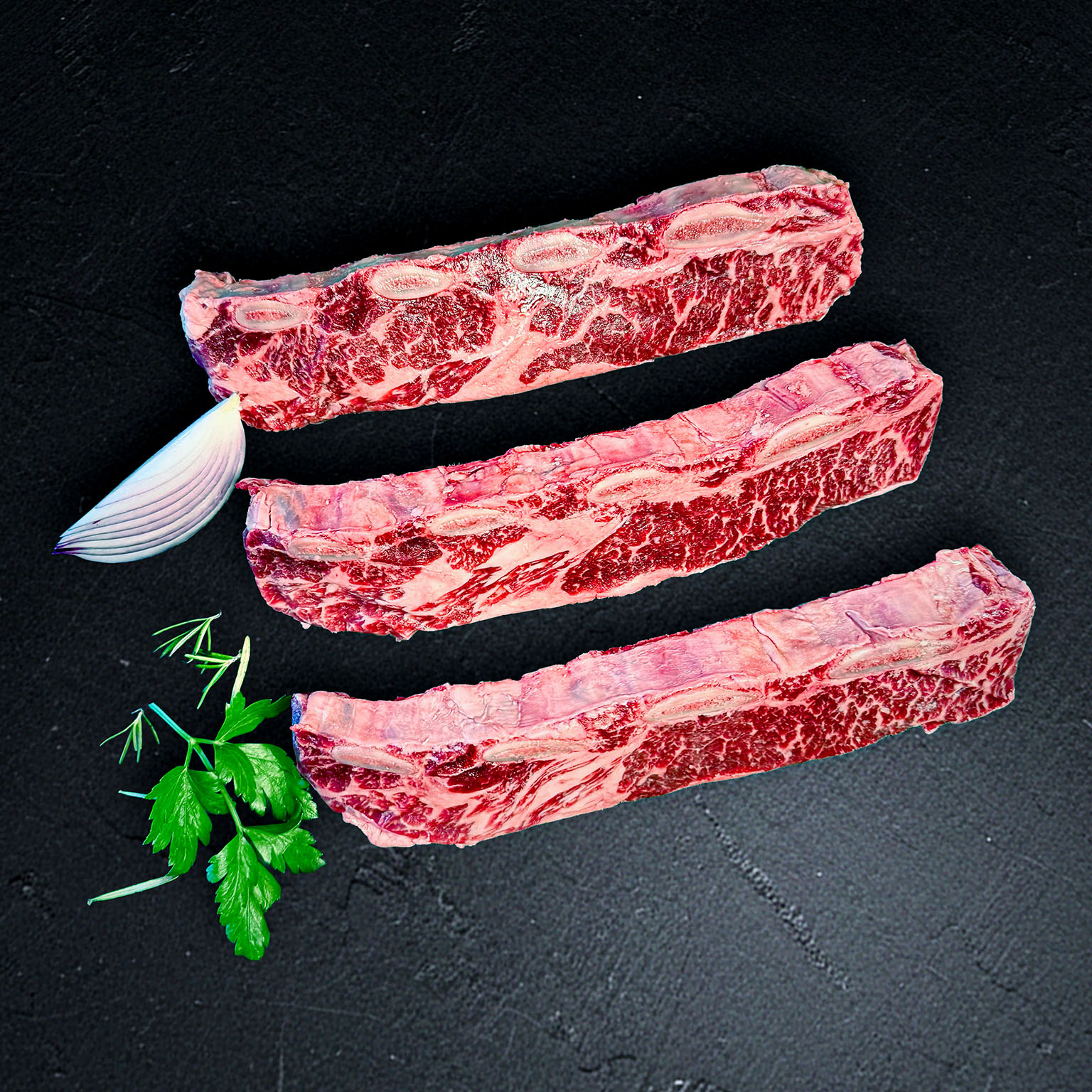 Korean Short Ribs — American Akaushi Wagyu