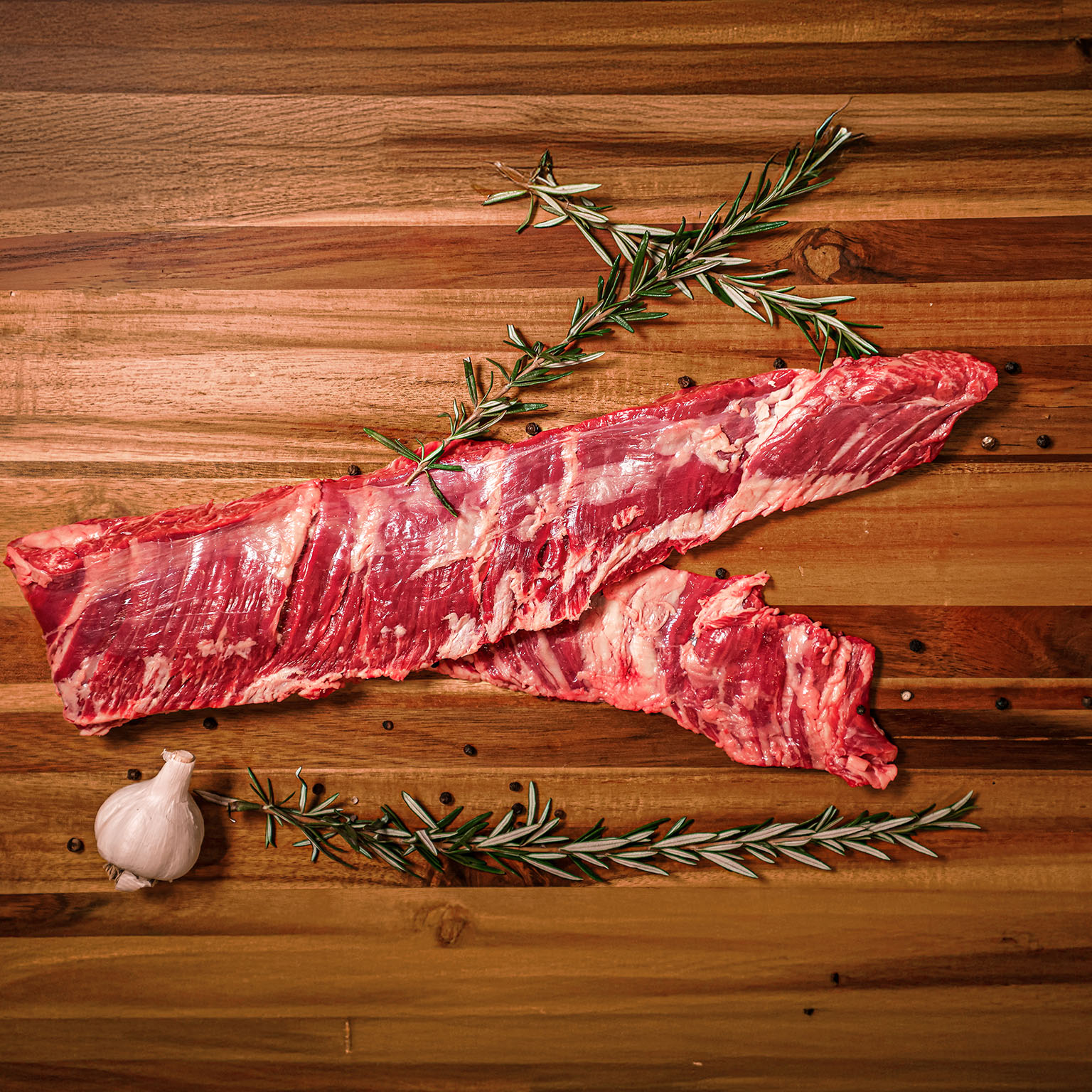 Skirt Steak — Outside — American Akaushi Wagyu