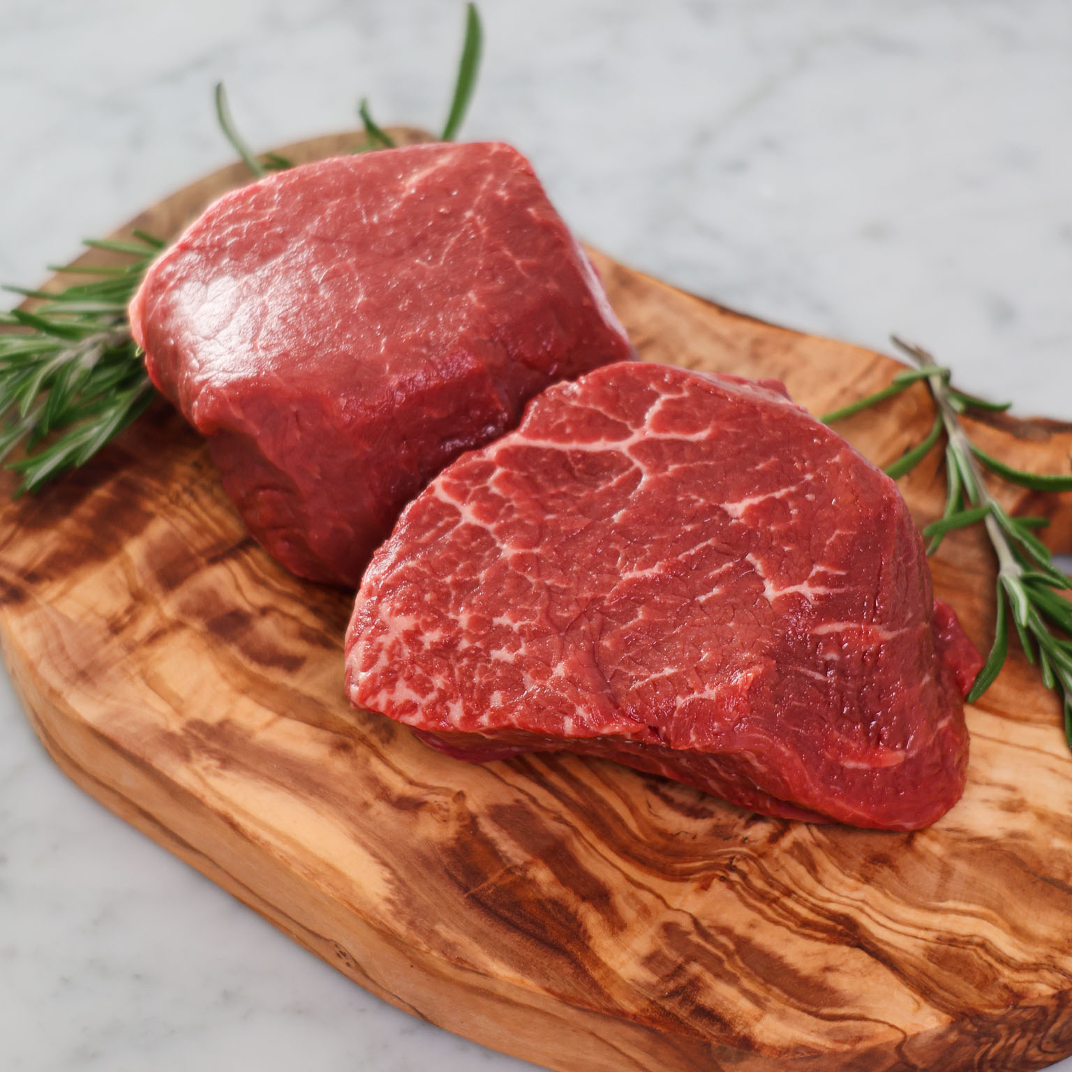 Filet Mignon Steak Akaushi Wagyu Beef Hook and Cleaver Ranch