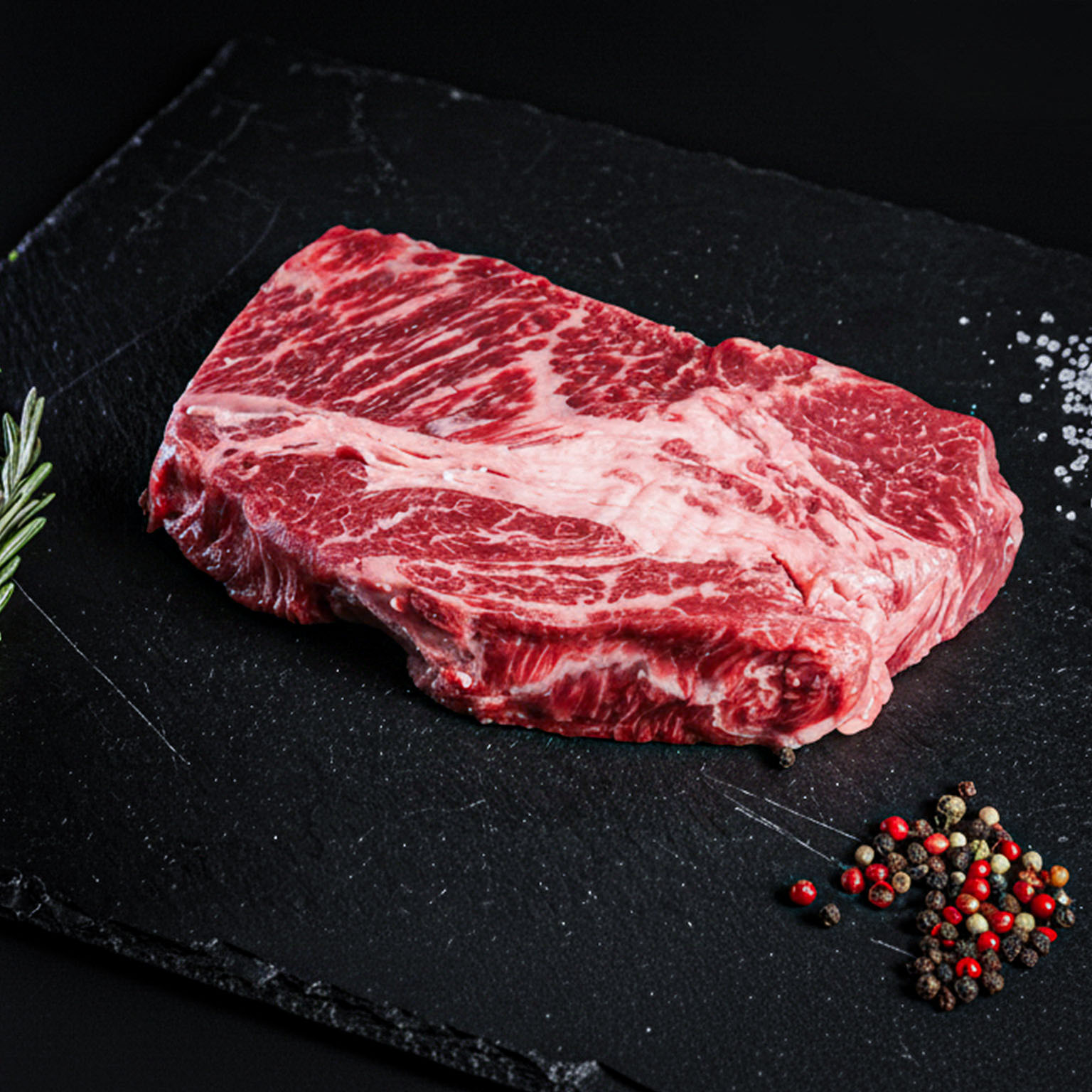 Chuck-eye Steak Akaushi Wagyu Beef Hook and Cleaver Ranch