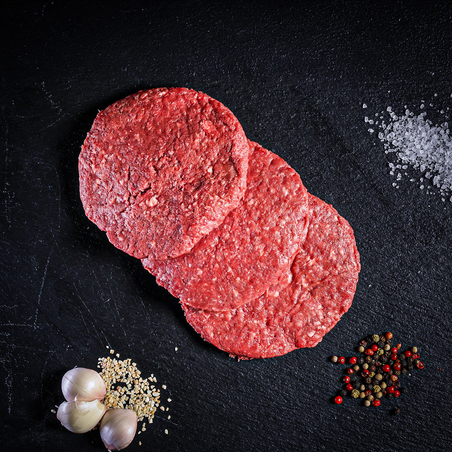 Premium Burger Patties Beef Akaushi Wagyu Beef Hook and Cleaver Ranch
