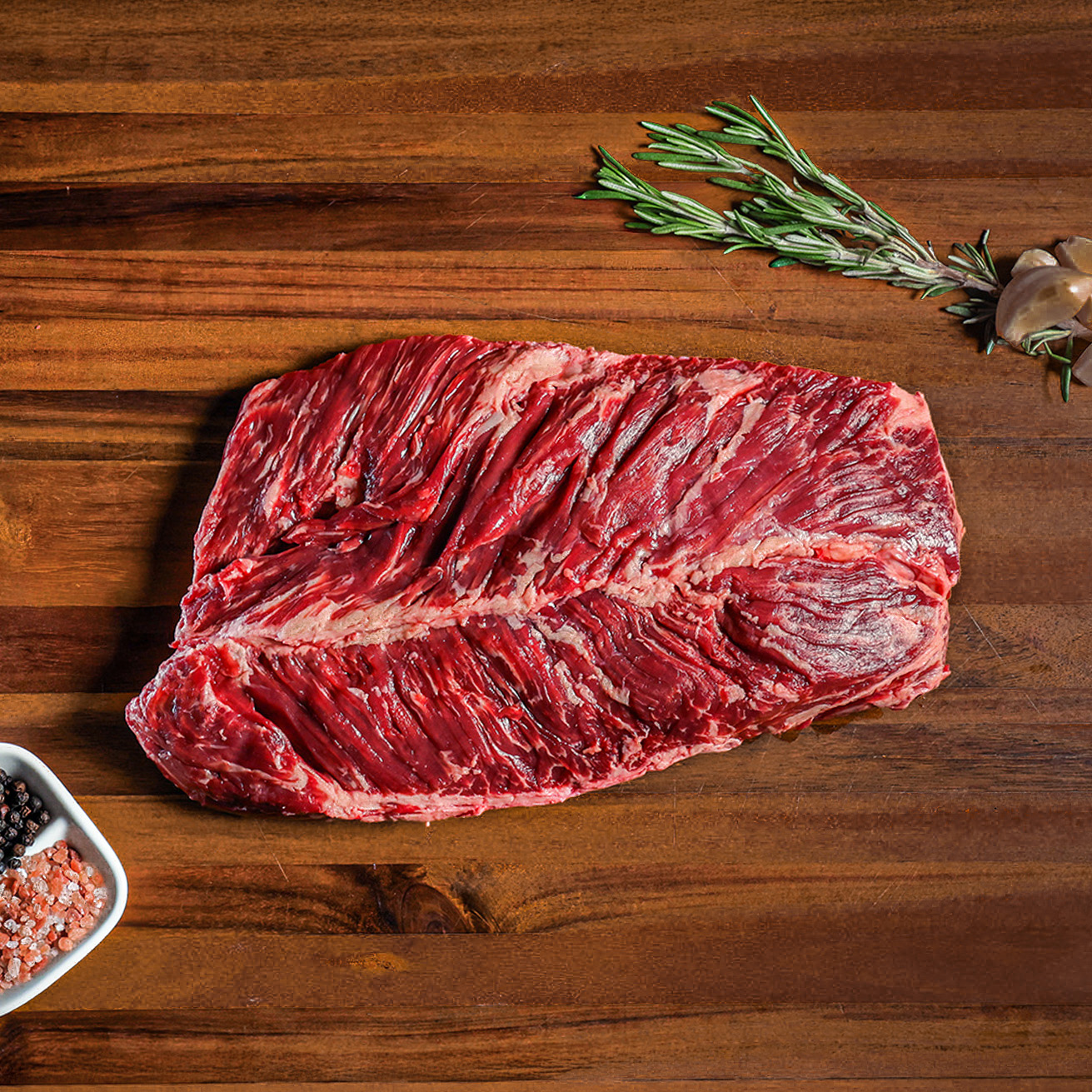 Hanger Steak Akaushi Wagyu Beef Hook and Cleaver Ranch