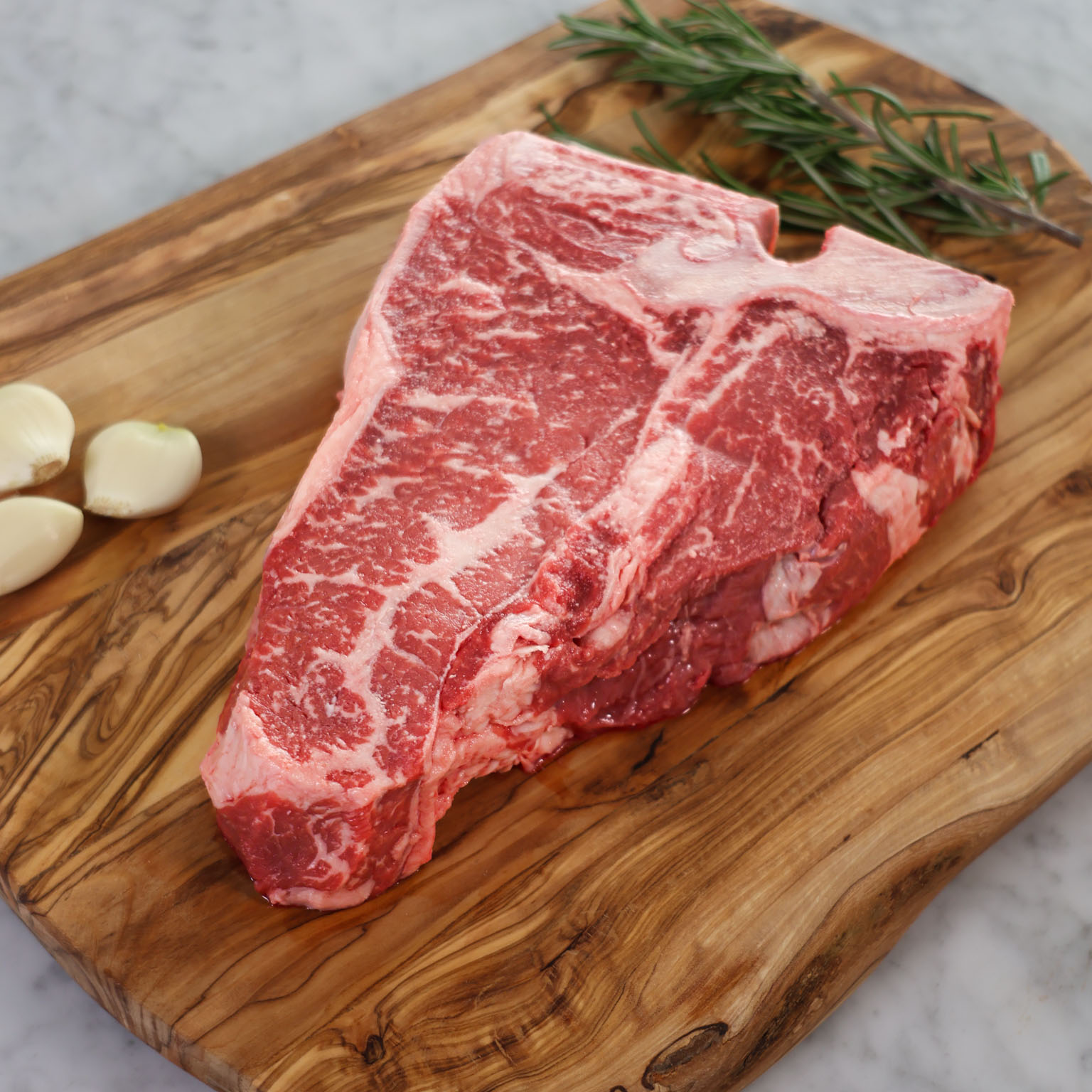 Porterhouse Steak Akaushi Wagyu Beef Hook and Cleaver Ranch