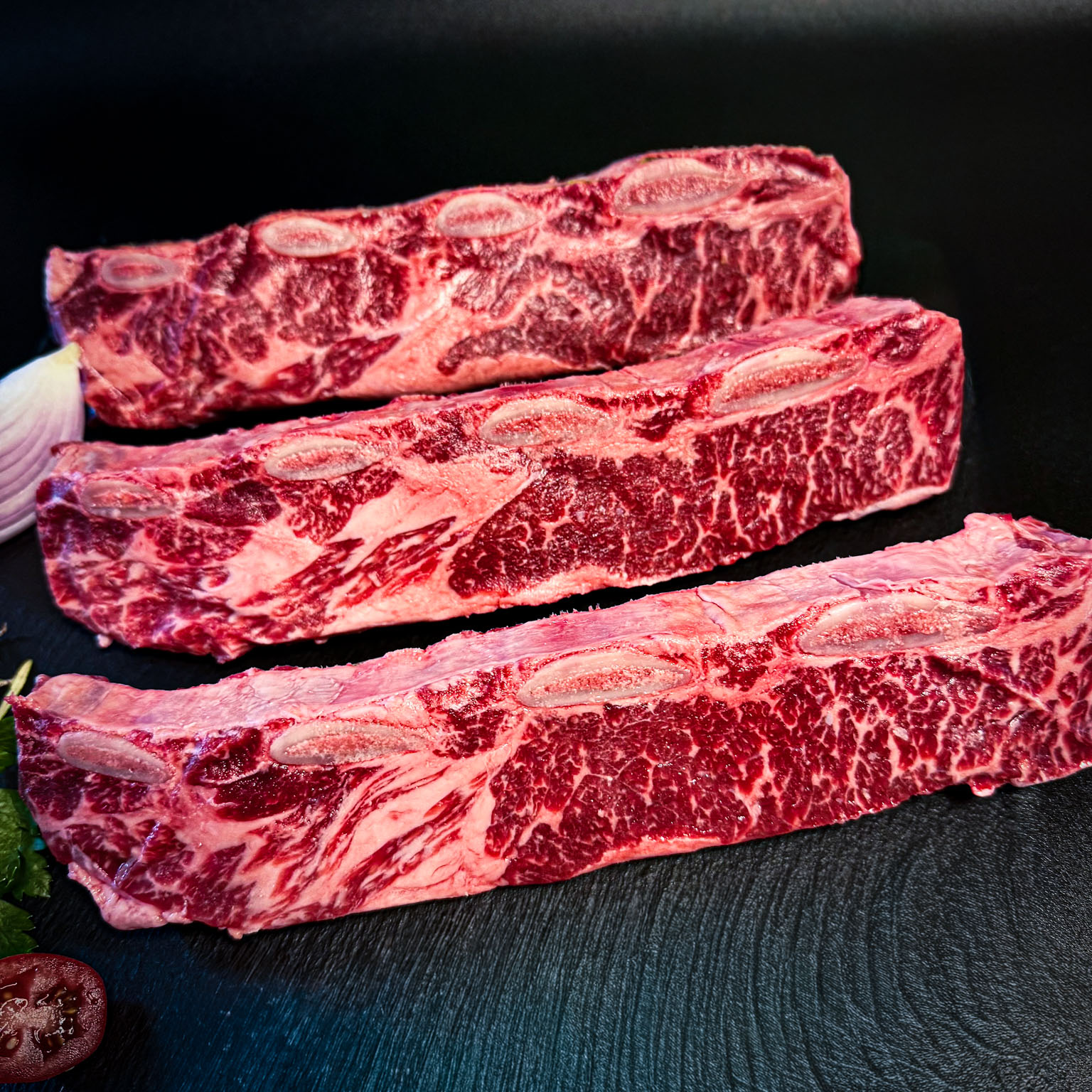 Korean Short Ribs Akaushi Wagyu Beef Hook and Cleaver Ranch