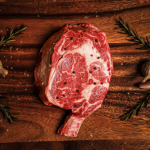 Cowboy Steak Akaushi Wagyu Beef Hook and Cleaver Ranch