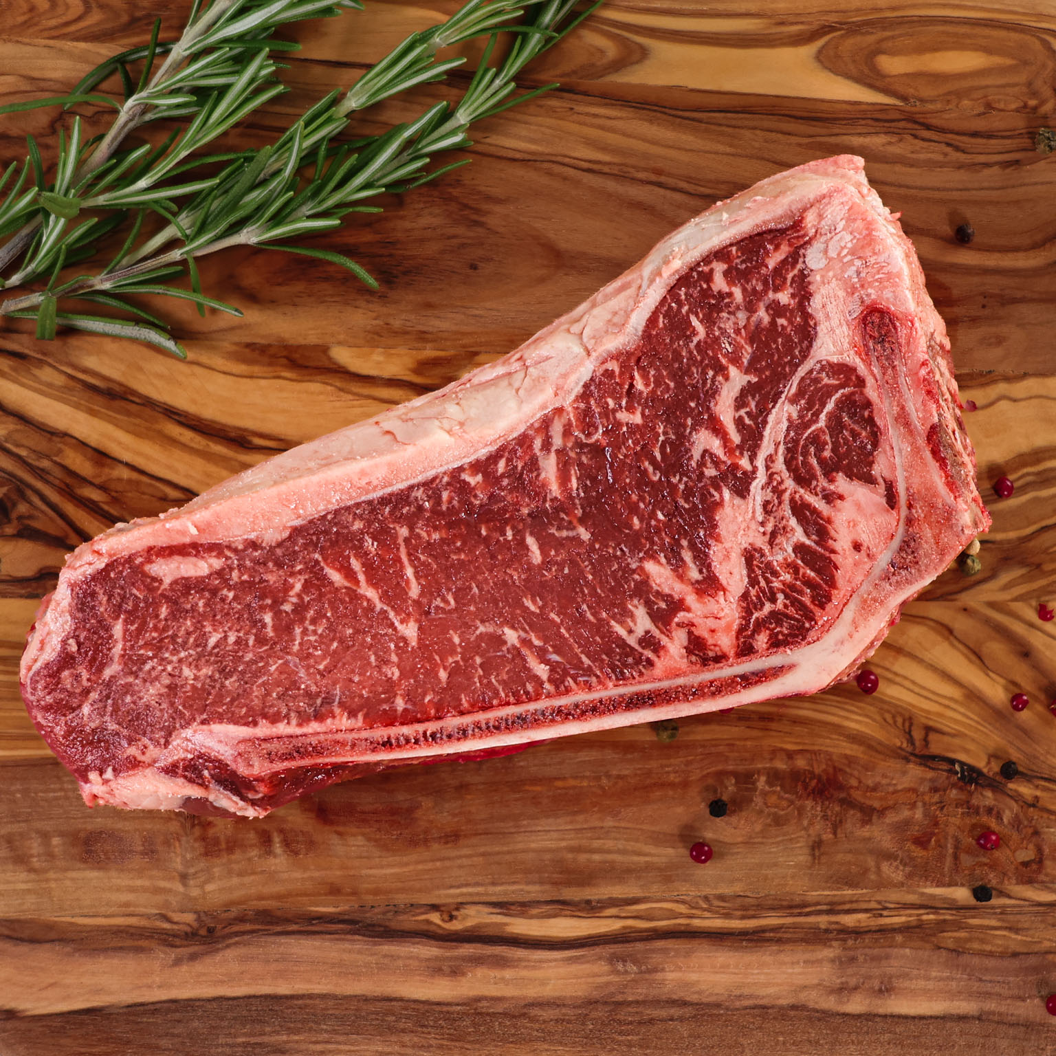 Kansas City Steak NY Strip Steak 1.75 Akaushi Wagyu Beef Hook and Cleaver Ranch