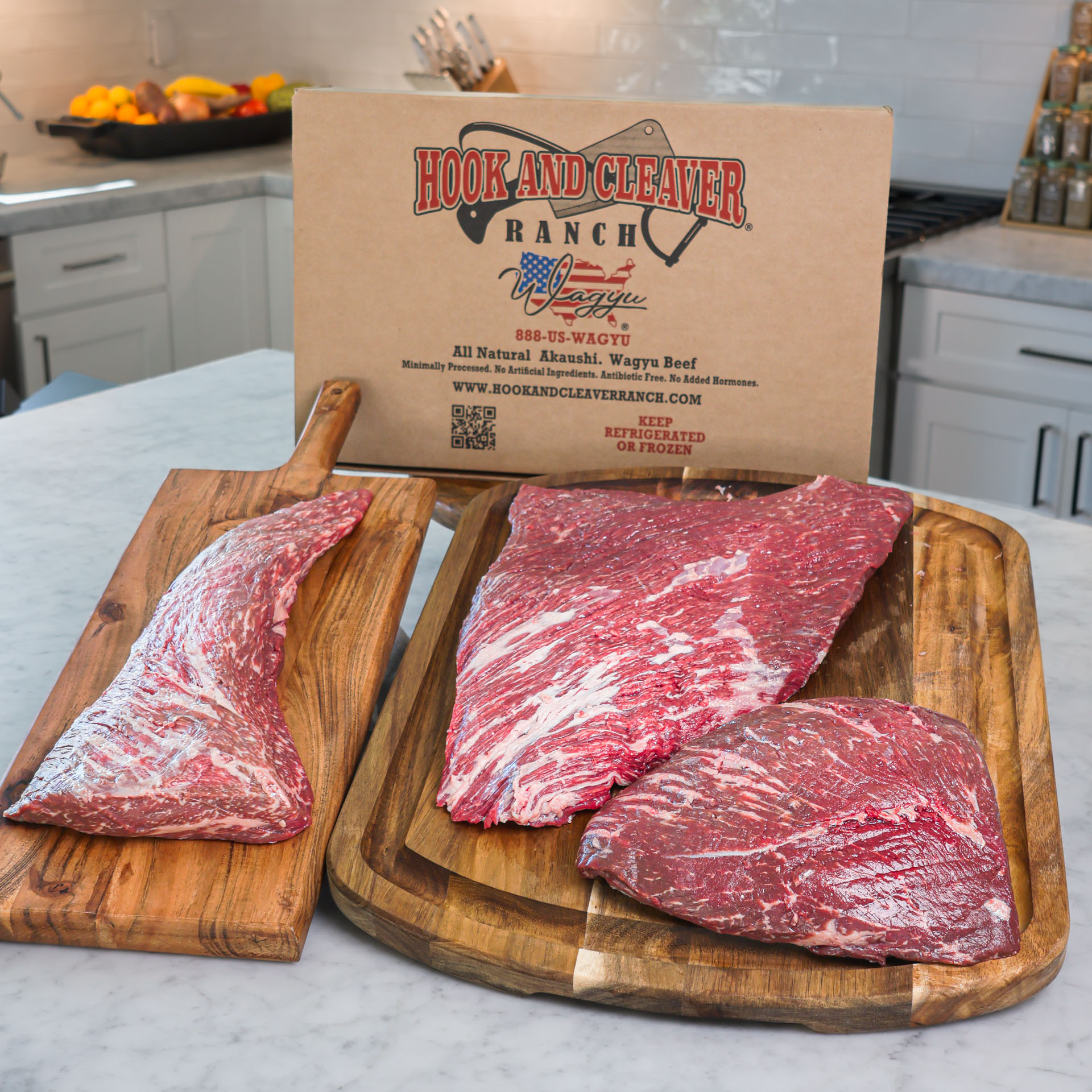 Backyard Premium BBQ Bundle by Hook and Cleaver Ranch featuring brisket, tri-tip, picanha roast