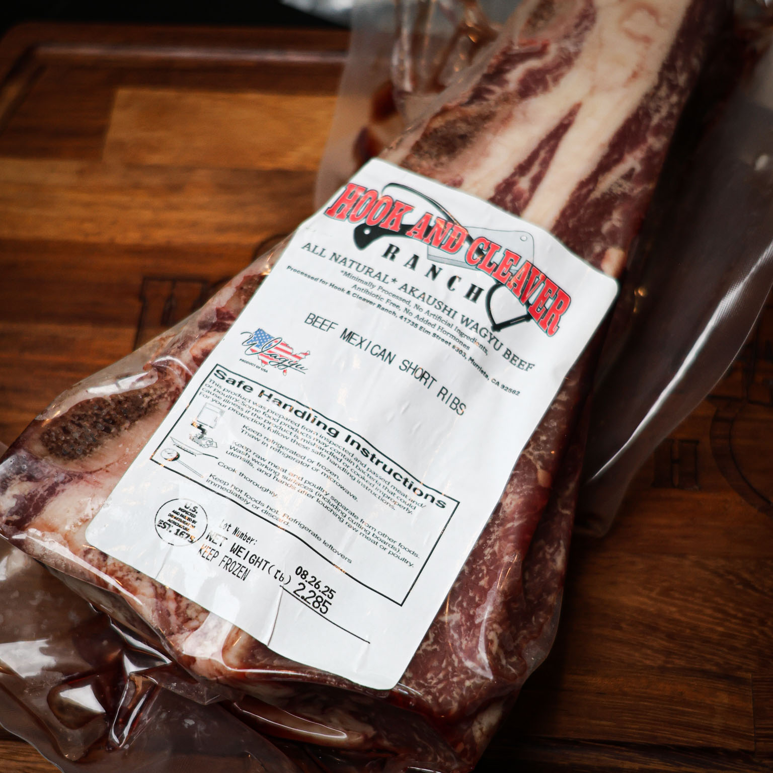 American Wagyu Mexican Short Ribs